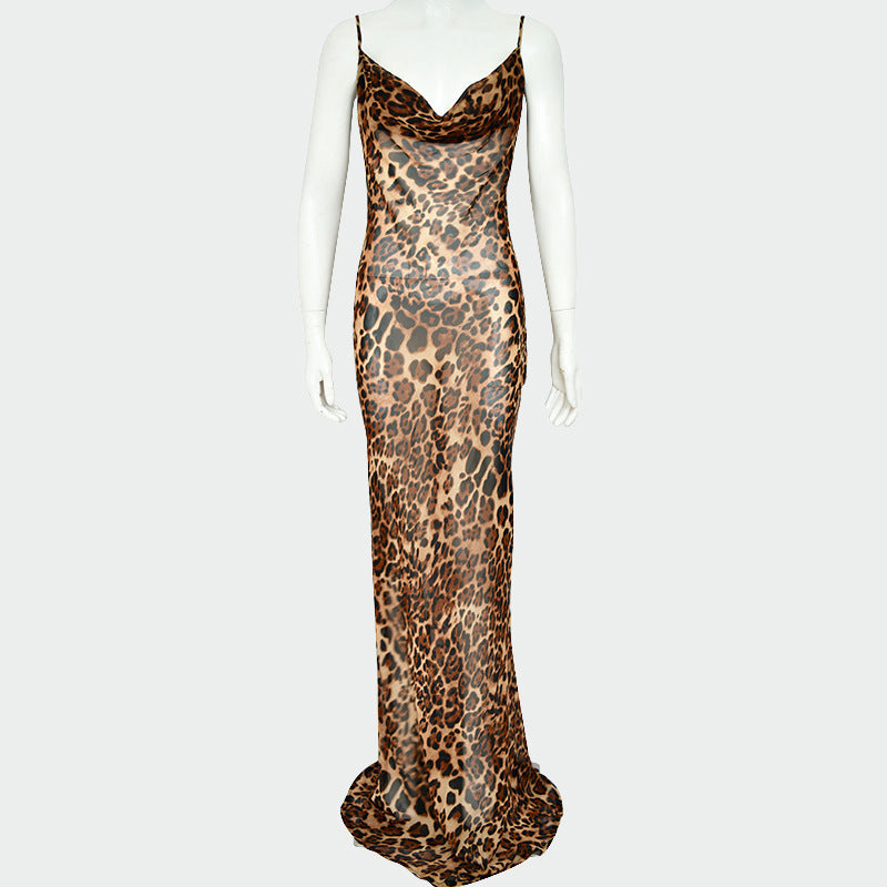 Luna Leopard Print Dress